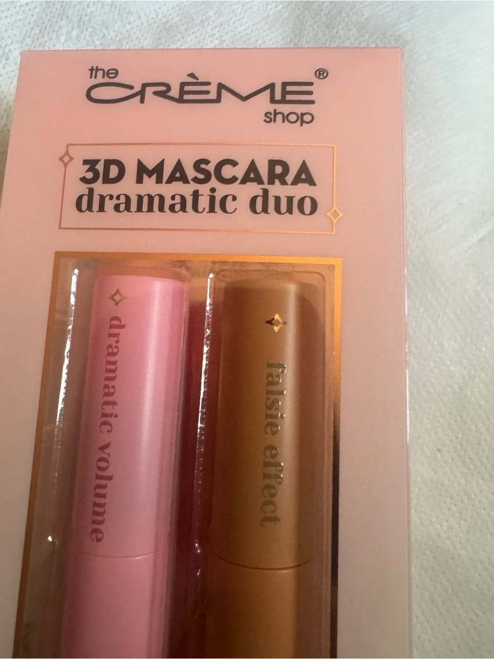The Crème Shop 3D Mascara Dramatic Duo - Dramatic Volume & Falsie Effect